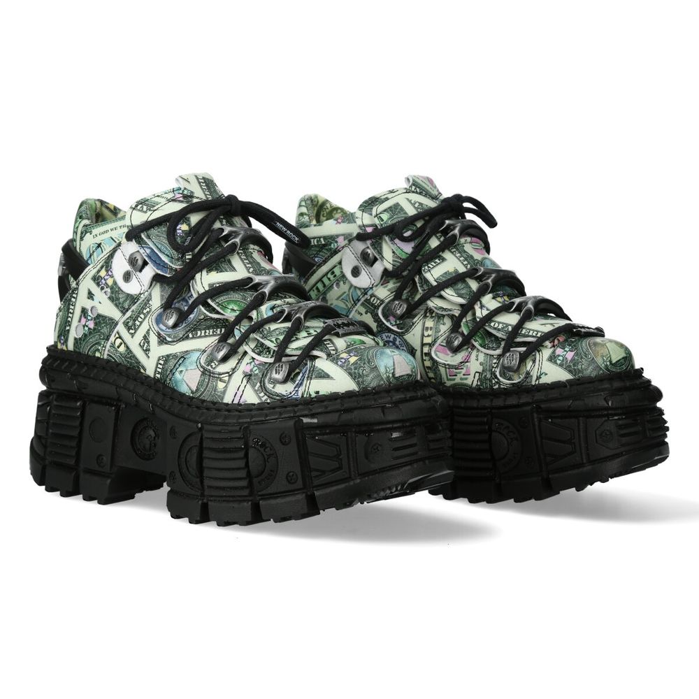 New Rock - M106WALLC6 Lage schoenen - Groen
